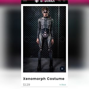 Badinka Xenomorph bodysuit